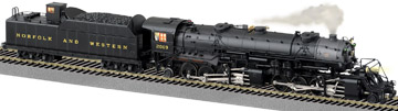 Norfolk & Western 2-8-8-2 steam loco