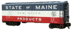 New Haven State of Maine plug door reefer