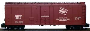 Milwaukee Road plug door reefer