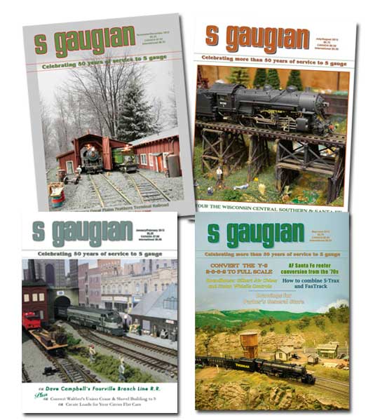 Back issues of S Gaugian