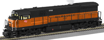 Milwaukee Road U33c diesel