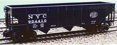 New York Central 3-bay hopper