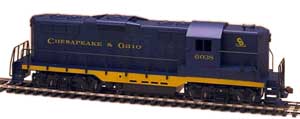 Chesapeake & Ohio GP-9 diesel locomotive