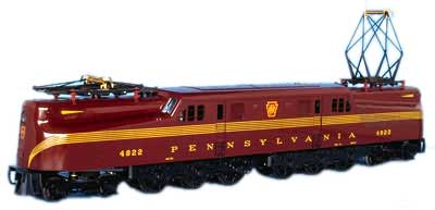 Pennsy GG-1 Tuscan five-stripe