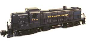 Alco RS-3 diesel Pennsy