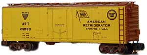 ART plug door reefer car