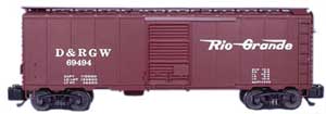 D&RGW 40 ft. box car