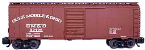 G M & O 40 ft. box car