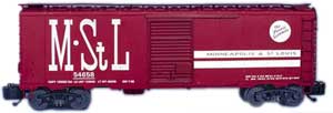 Minneapolis & St. Louis 40 ft. box car