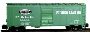 P&LE 40-ft. box car