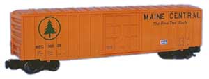 Maine Central ribbed box car