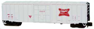 Miller High Life beer ribbed box car