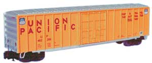 Union Pacific ribbed box car