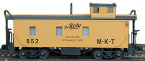 MKT wood caboose