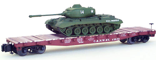 Chicago & NW flat car