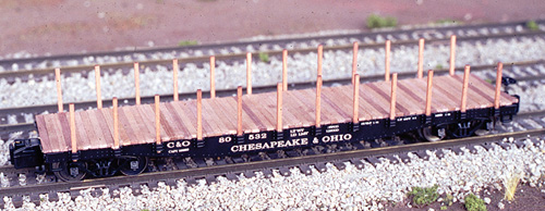 C&O flat car