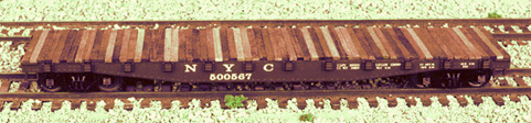 New York Central Flat car