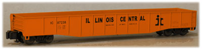 Illinois Central gondola orange