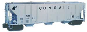 Conrail covered hopper car