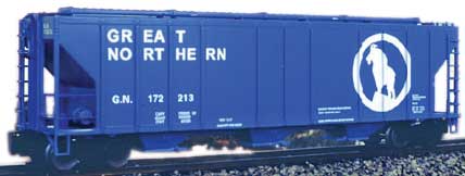 Great Northern covered hopper