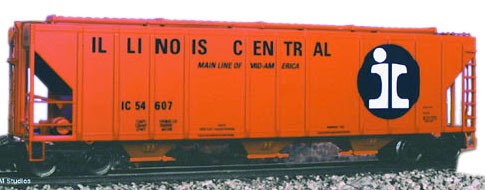 Illinois Central covered hopper