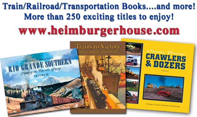 railroad books from Heimburger House Publishing