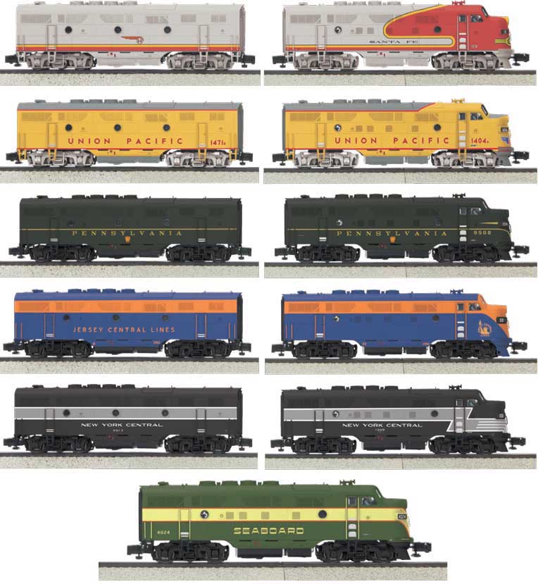 F-3 Diesel Locomotives from MTH