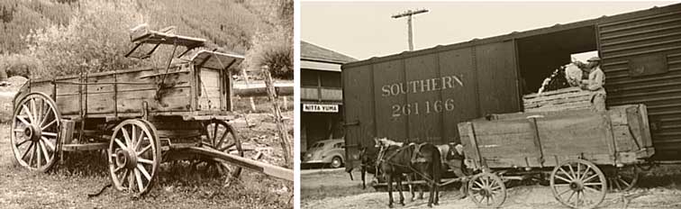Prototype ore wagons